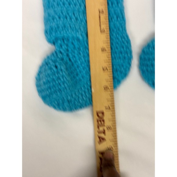 Booties Baby booties shoes boots Toddler child kids turquoise handmade pajamas - Picture 6 of 10